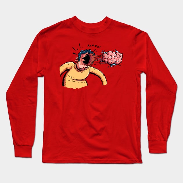 Achoo Long Sleeve T-Shirt by neilkohney